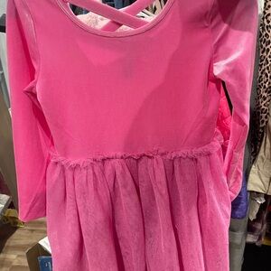 The Children's Place Pink Long Sleeve Casual Sundress